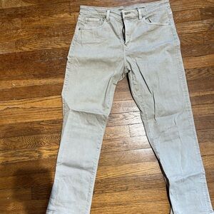 Ag Adriano Goldschmied Khaki Denim Pants